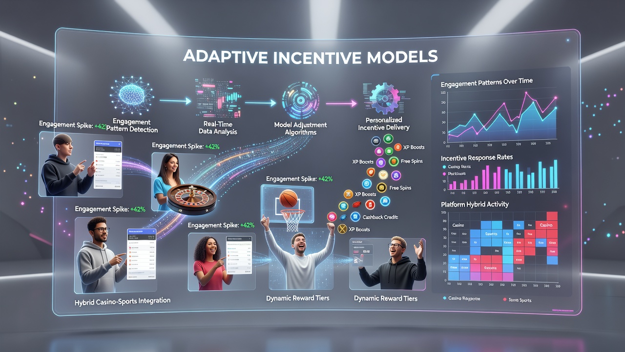 Illustration of adaptive reward pathways linking casino sessions with live sports events