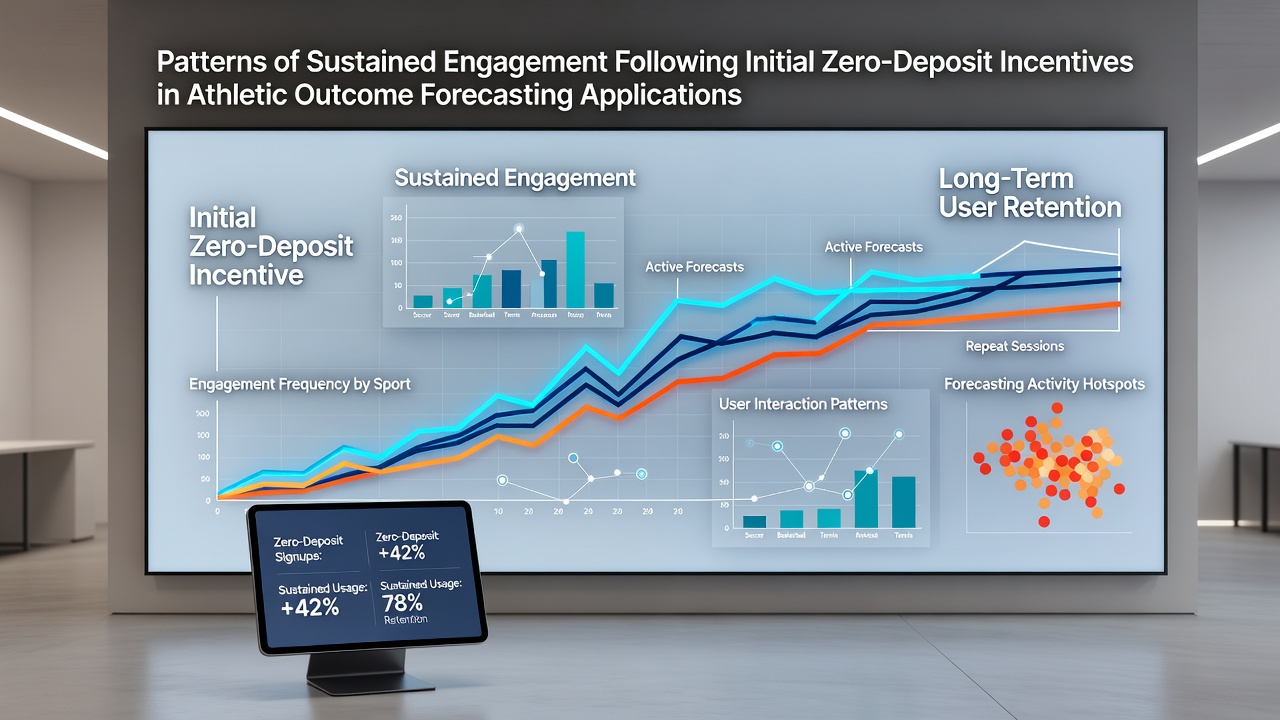Chart displaying sustained user activity trends after zero-deposit bonuses in sports prediction platforms as of mid-2026