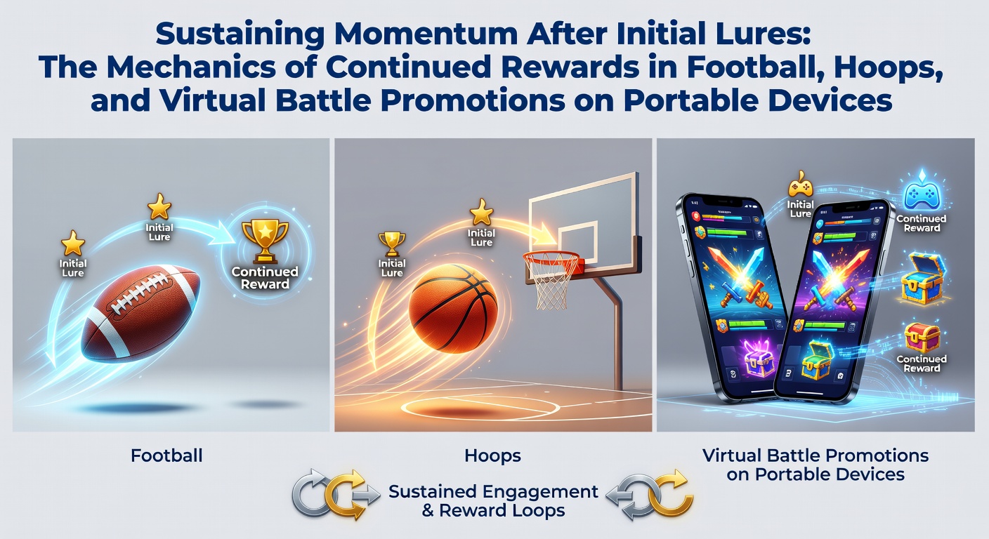 Mobile device displaying ongoing football and basketball reward interfaces with streak counters and virtual battle updates
